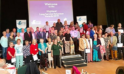 Highland Third Sector Interface Long Service Volunteer Awards 2019